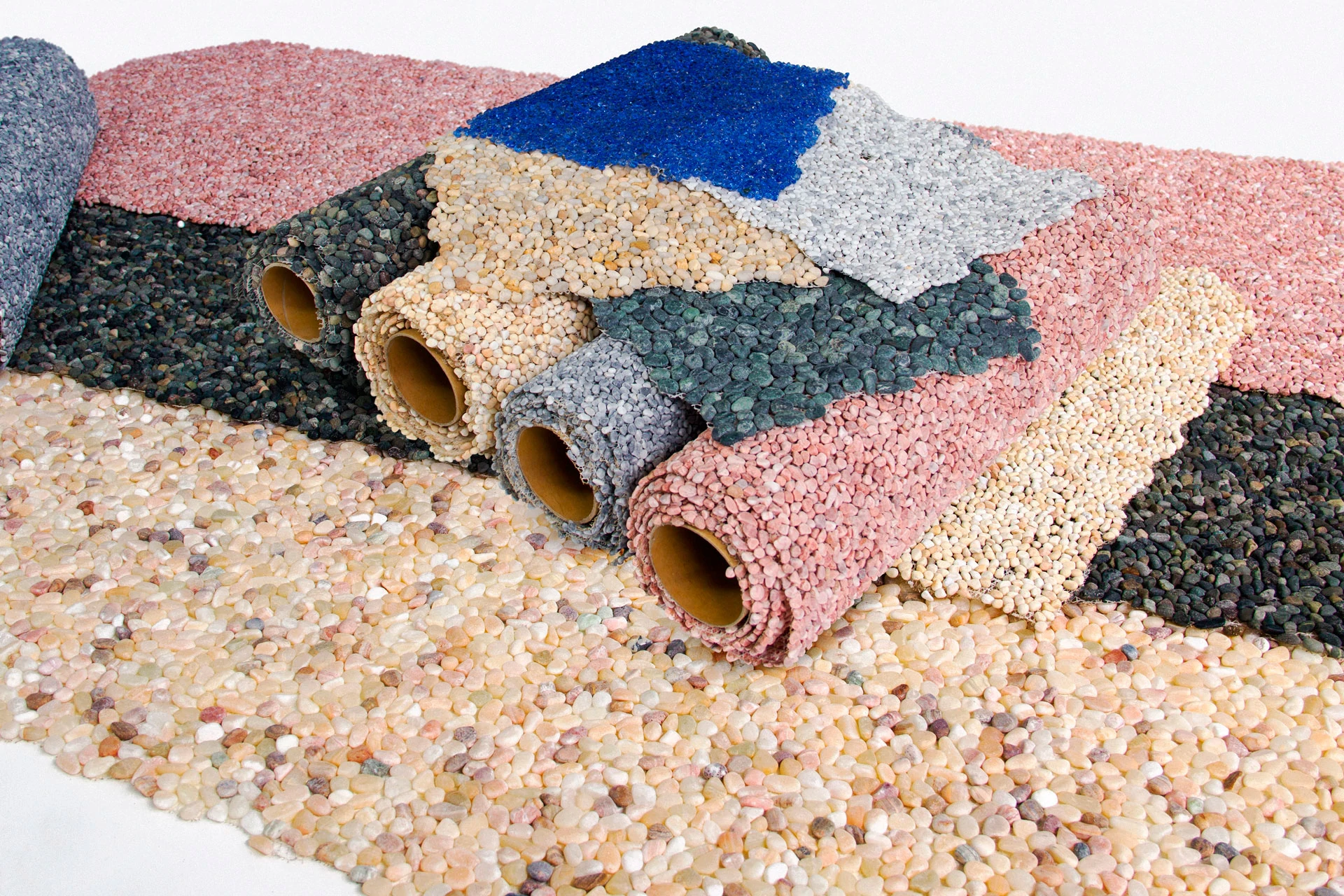 Pannelli piastrellati con mosaico